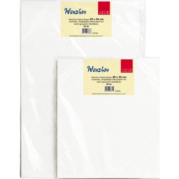AMI Wenzhou Papier Bogen 20x33cm 30 g/m2 25 bogen