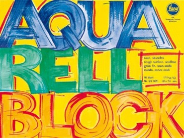 Vang Aquarellblock 300 g AQ300 naturweiß