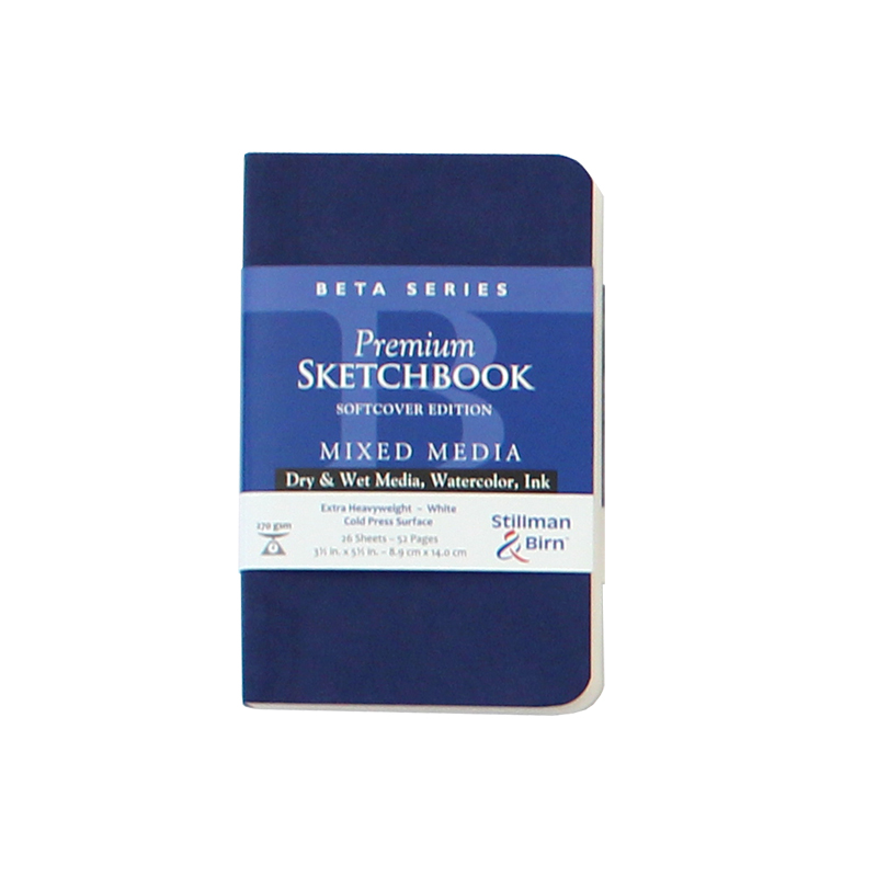 Stillman und Birn Skizzenbuch BETA Softcover 270g 26 Blatt