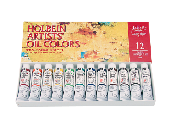 H911-holbein Holbein Oil Colors Sets