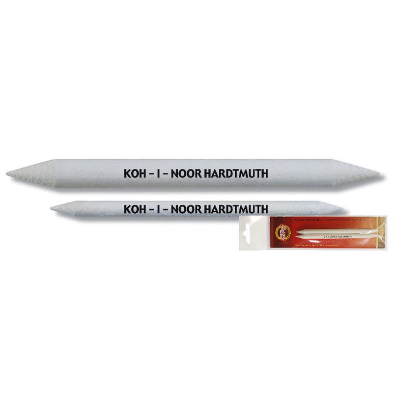 KOH I NOOR Papierwischer / Estompen 7 mm x 120 mm - 2er Pack (9477)