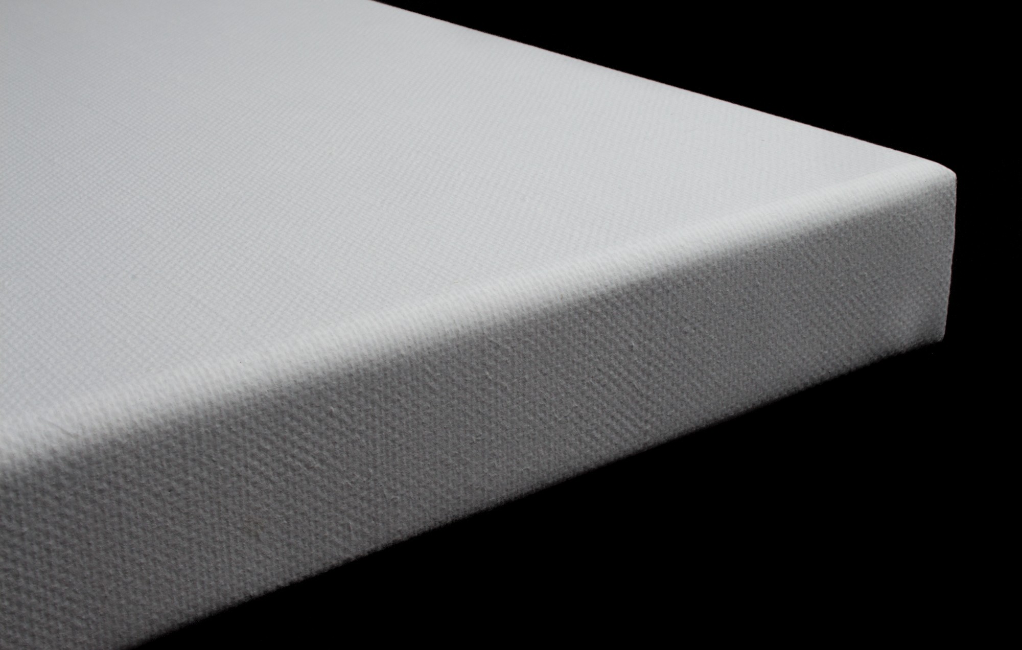 Keilrahmen Corte 3D maschinell bespannt mit Baumwolle grundiert mit Gesso