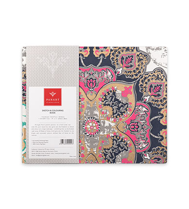 PANART Floral Sketchpad 36x28cm