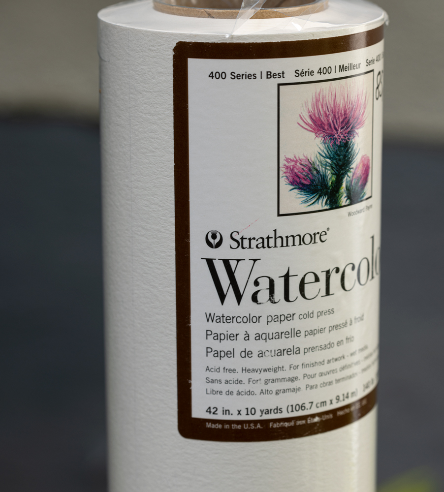 _S9A1461 Strathmore 400 Watercolor paper Rolle 300g 106.7 x 914.4 cm (47342)