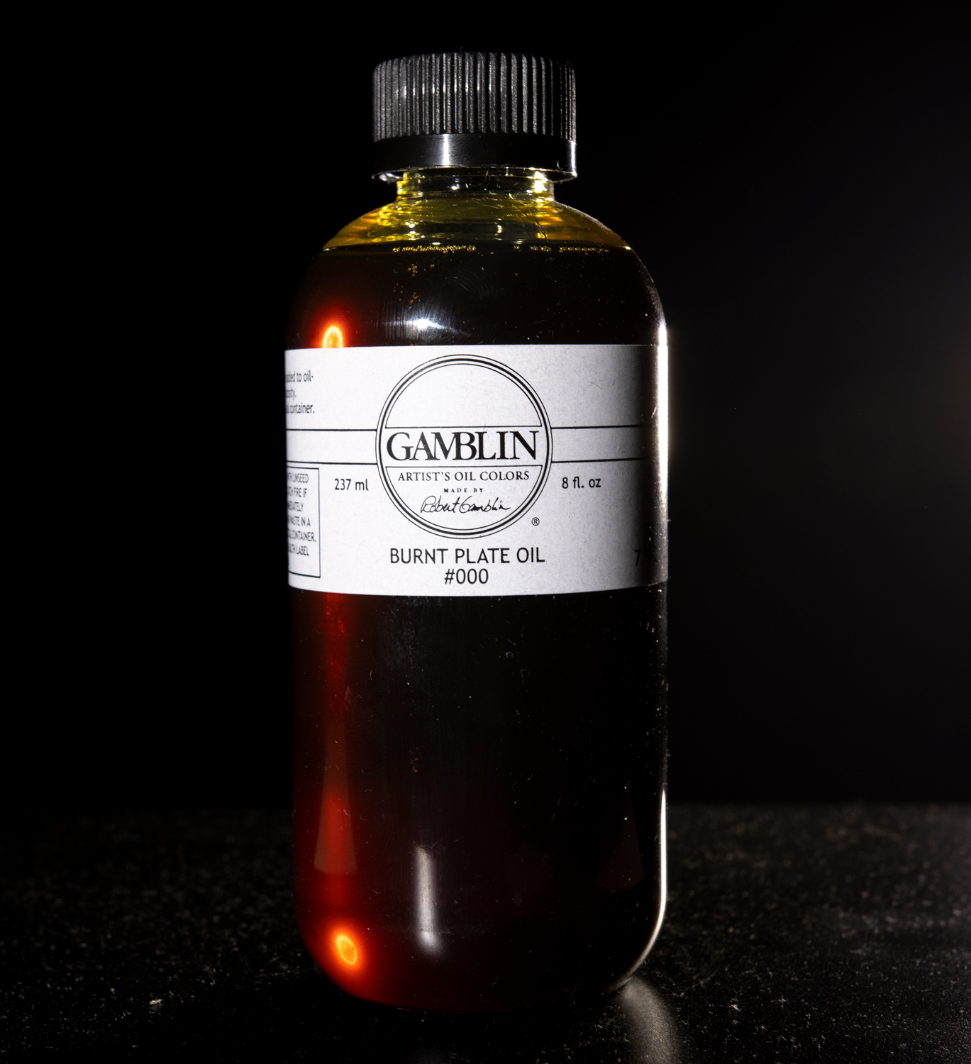 Gamblin Burnt Plate Oil 237ml