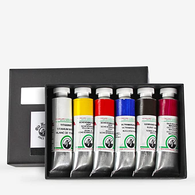 oh-oil-intro-set Old Holland Classic Oilcolours Introduction Set 6 x 18ml