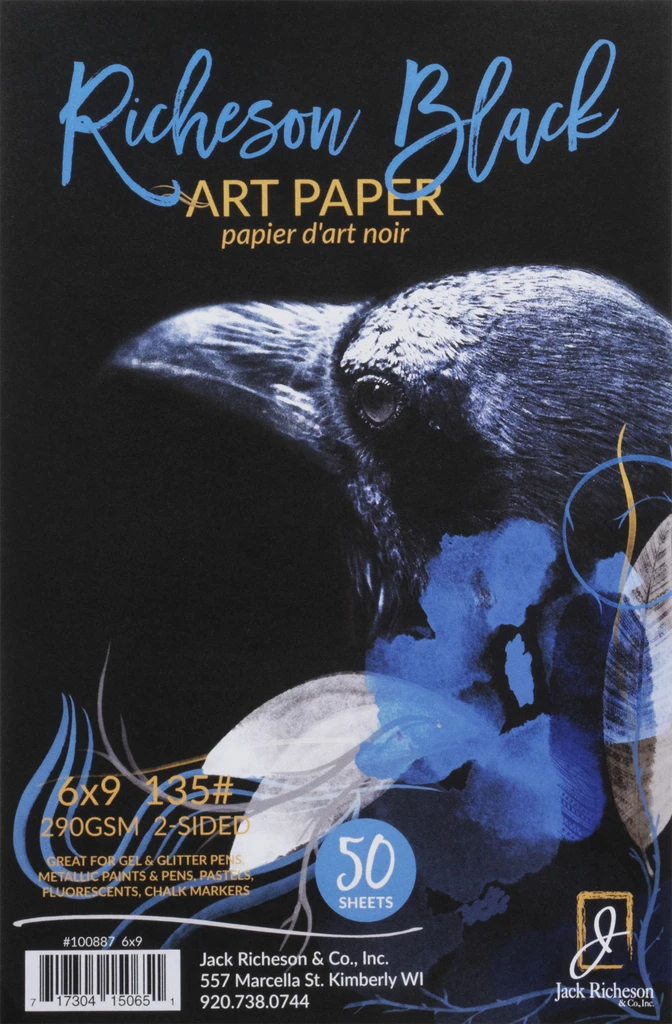 Jack Richeson Black Art Paper