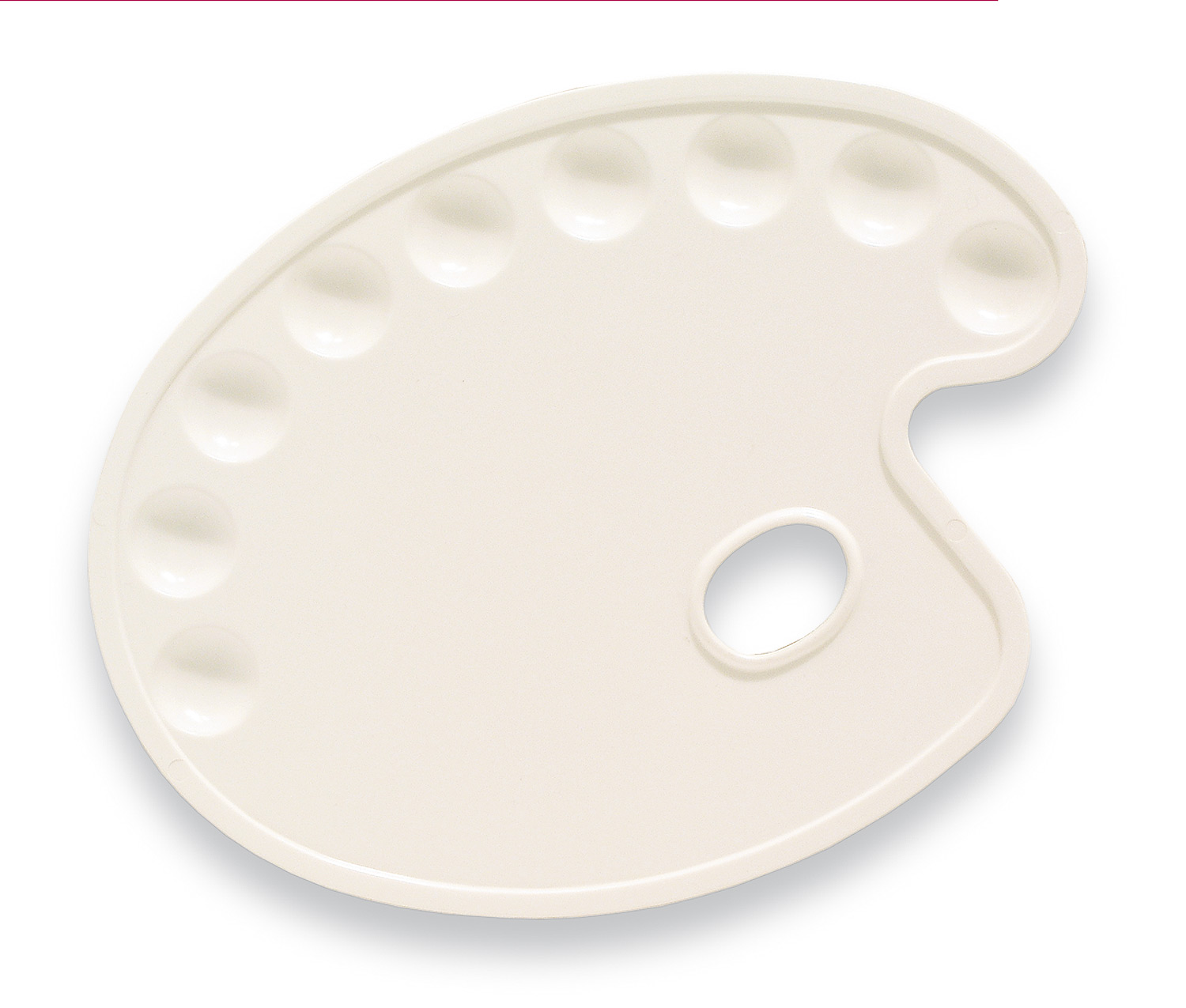 Vang Palette Plastik oval