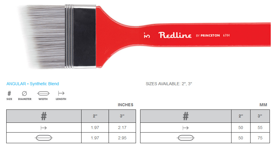 Princeton REDLINE series 6700 ANGULAR