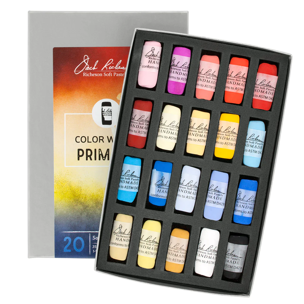 Jack Richeson Color Wheel Handrolled 20 Sets