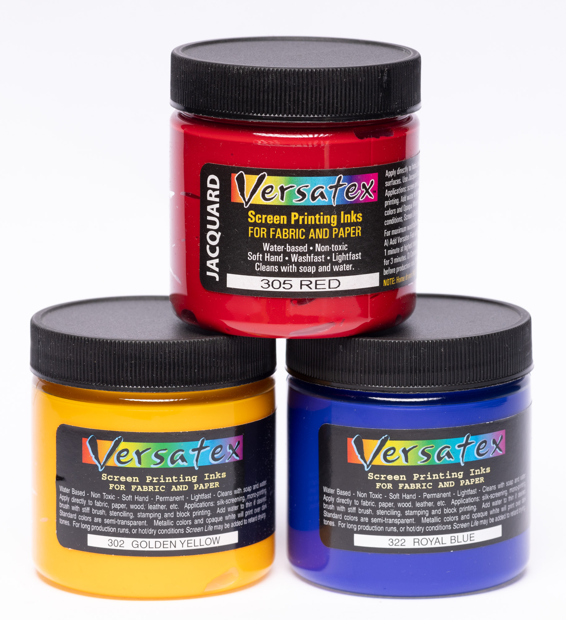 Jacquard Versatex Screen Printing Inks