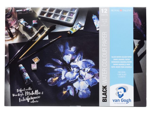 Royal Talens Van Gogh BLACK Watercolour Paper