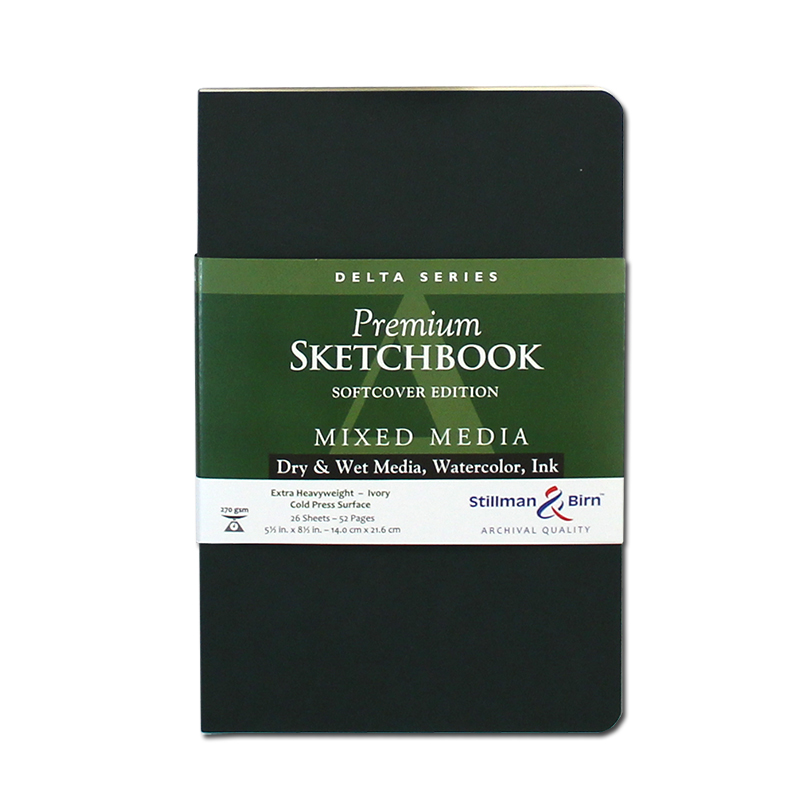 Stillman and Birn Skizzenbuch DELTA Softcover 270g 26 Blatt