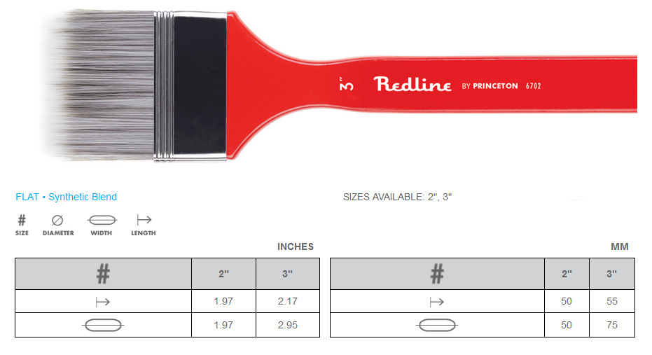 Princeton REDLINE series 6700 FLAT