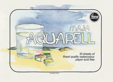Vang Aquarellblock Maja 250 g/m2