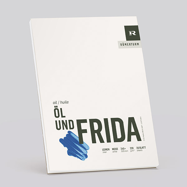Romerturm Olblock OL UND FRIDA 230g weiß leinen
