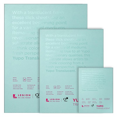Legion Yupo TRANSLUCENT Block 153g/m