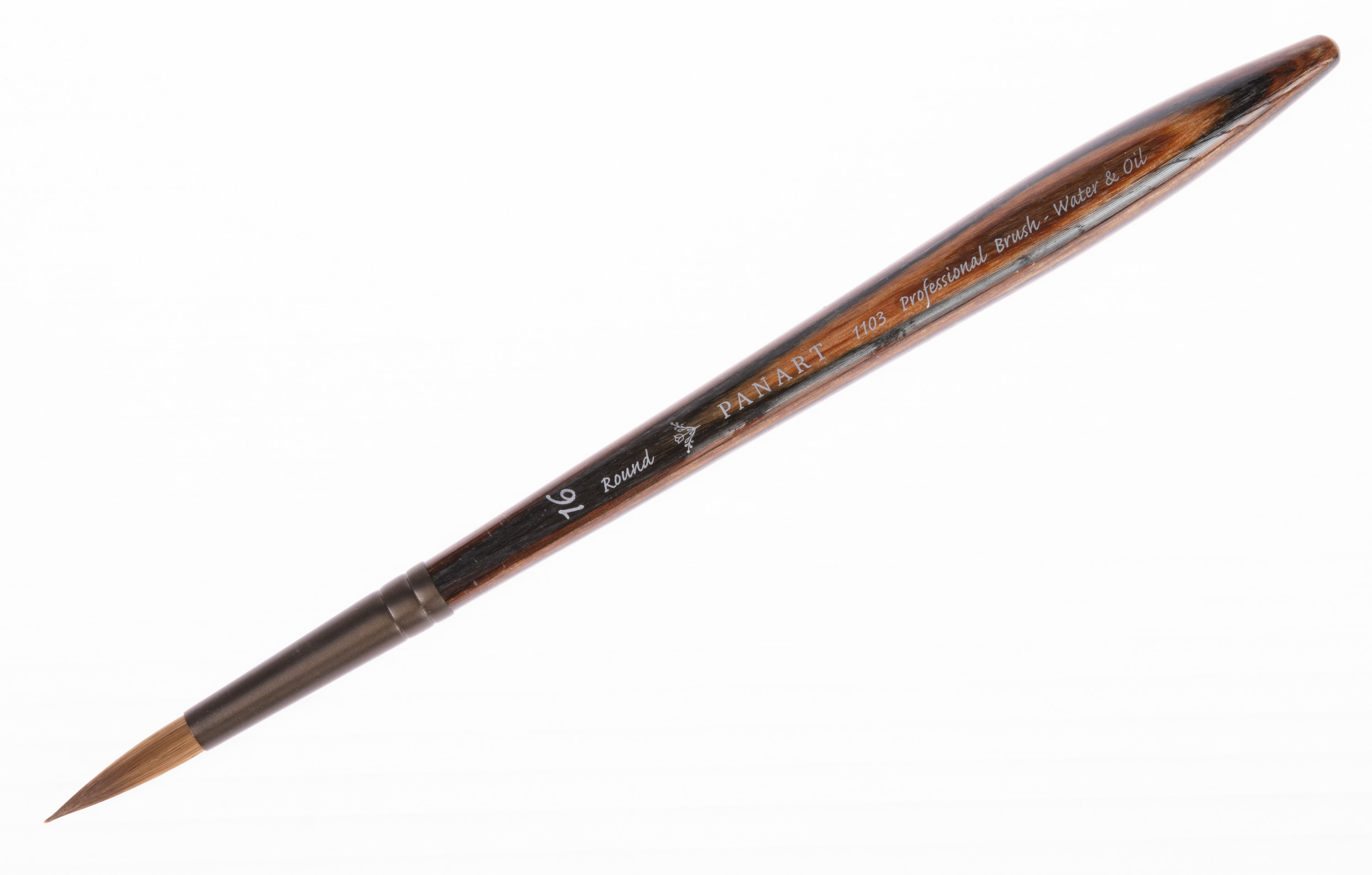 PANART Pinsel Naturhaar mit Verdichtetem Holzgriff Rund 1103